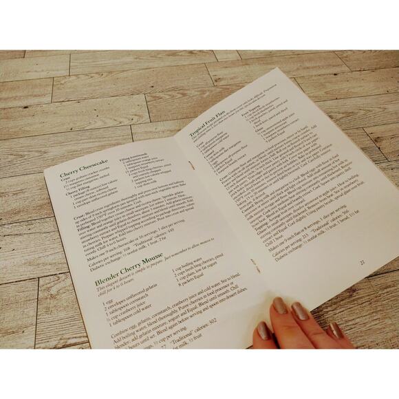 Equal Fruitful Delites CookBook by The NutraSweet Company 1984 PB Booklet - Picture 4 of 13